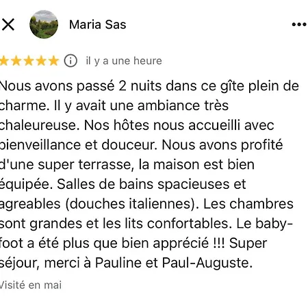 Сasa de vacaciones A L Ombre Du Chene Emilion *