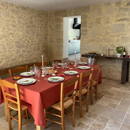 A L Ombre Du Chene Emilion Дом отдыха Saint-Christophe-des-Bardes
